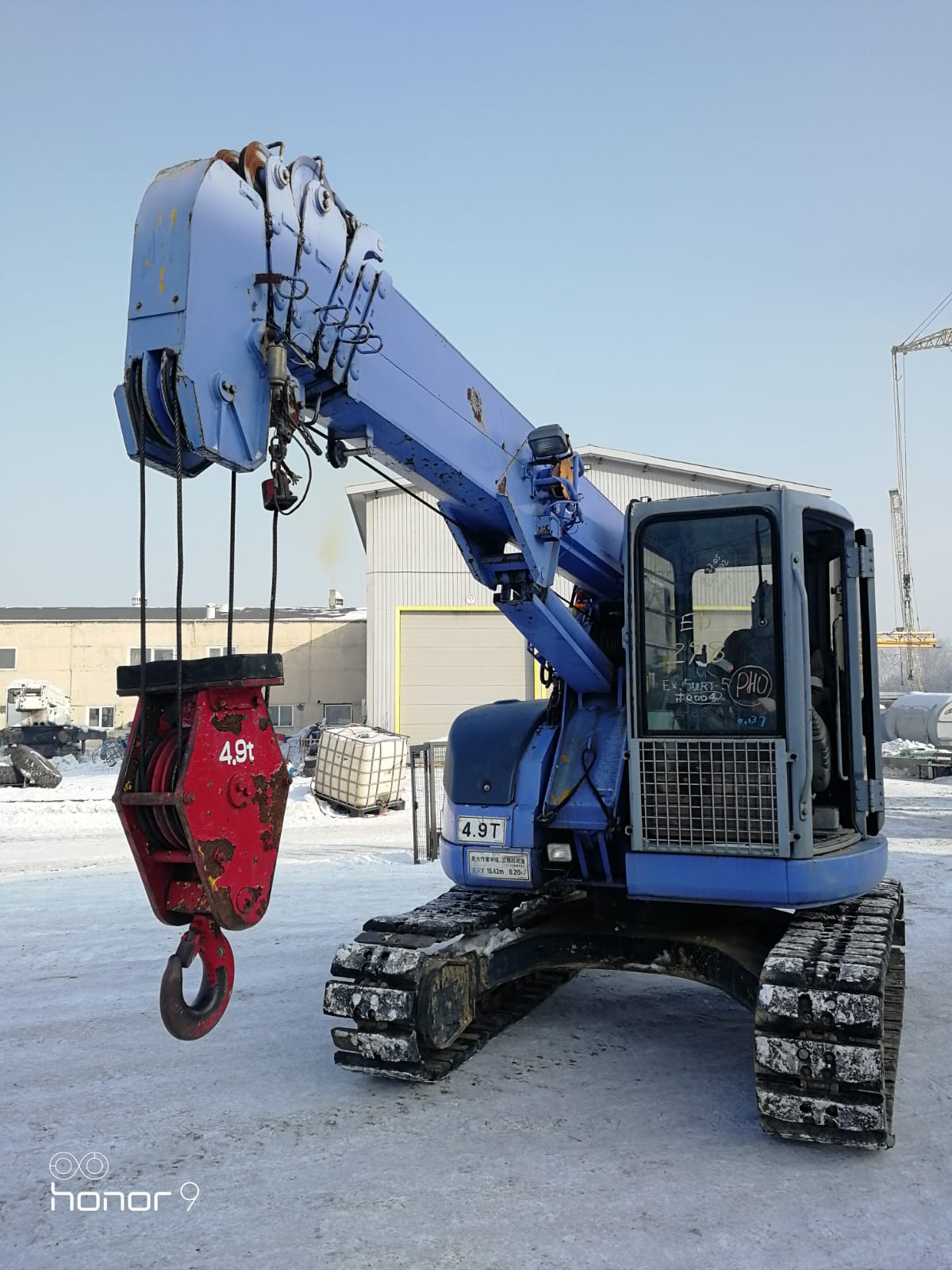 КРАН САМОХОДНЫЙ HITACHI EX75URT 3